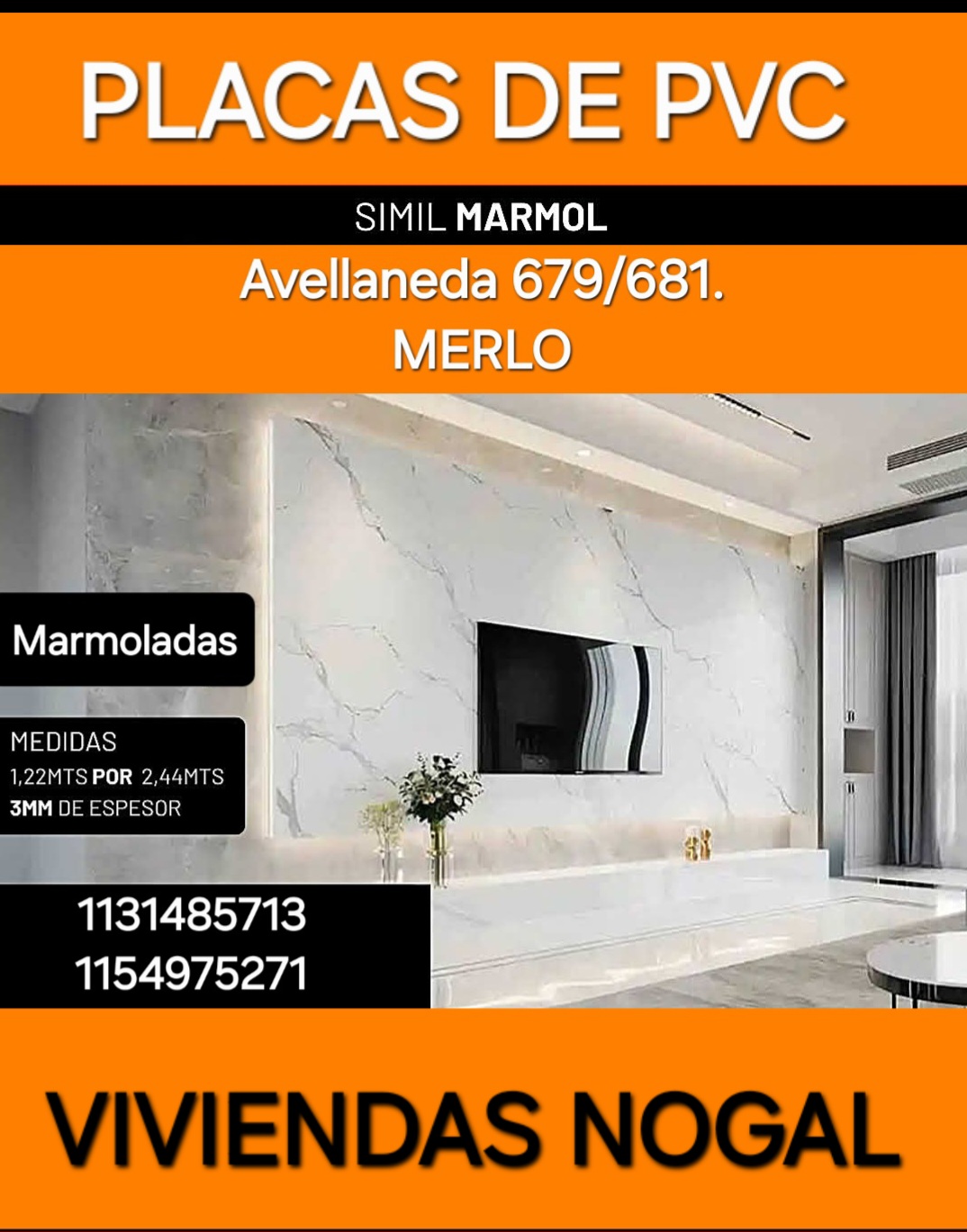 Placa rigida de pvc 3mm